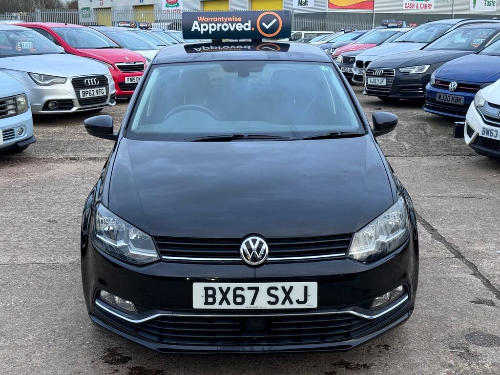 Volkswagen Polo 1.2 Tsi Bluemotion Tech Match Edition Dsg Euro 6 BX67SXJ Black #3