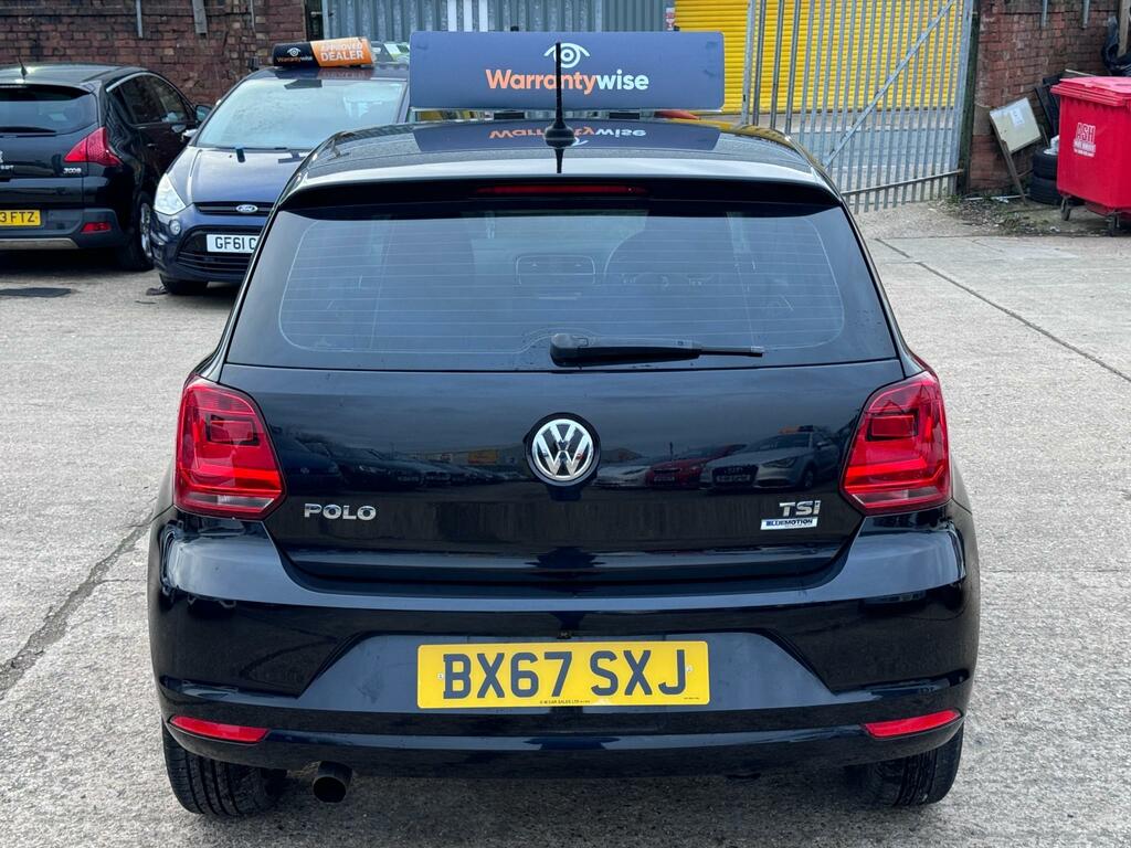 Volkswagen Polo 1.2 Tsi Bluemotion Tech Match Edition Dsg Euro 6 BX67SXJ Black #6