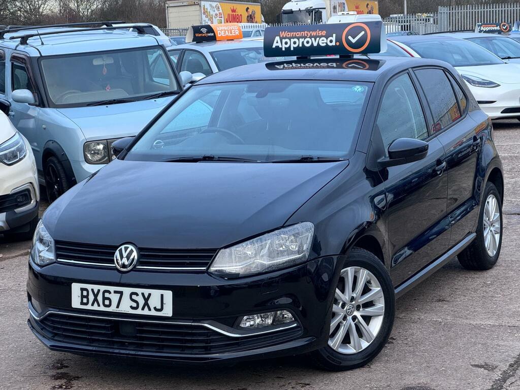 Volkswagen Polo 1.2 Tsi Bluemotion Tech Match Edition Dsg Euro 6 BX67SXJ Black #2