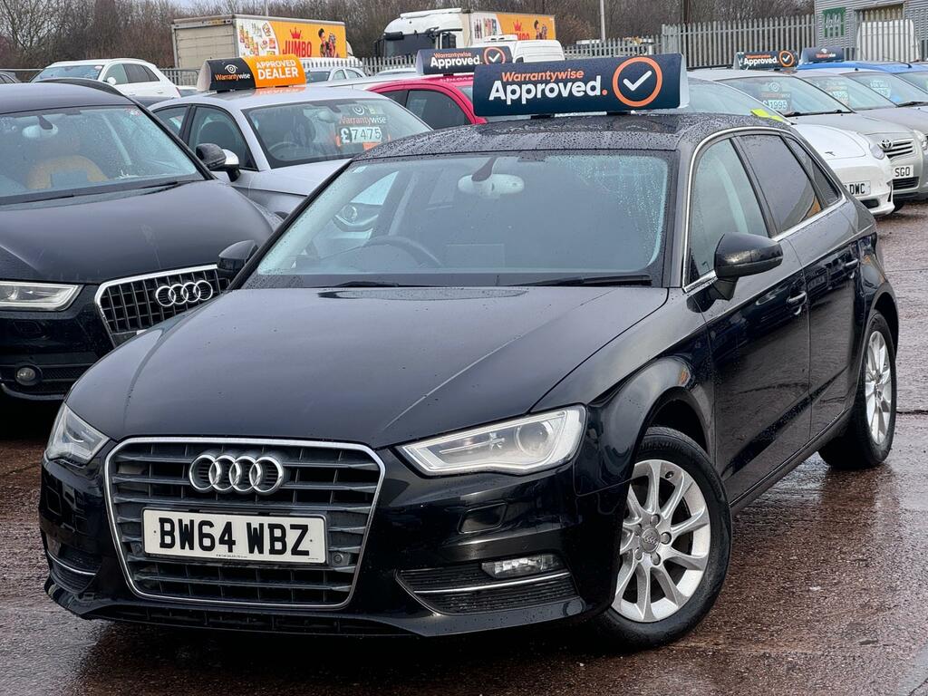 Audi A3 1.4 Tfsi Sport Sportback S Tronic Euro 6 S S BW64WBZ Black #2