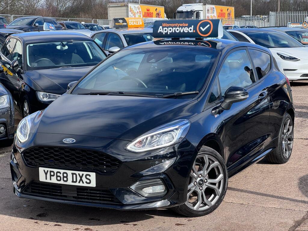 Ford Fiesta St-line Turbo YP68DXS Black #2