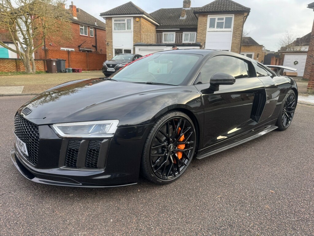 Audi R8 5.2 Fsi V10 Plus 2018 Black #5
