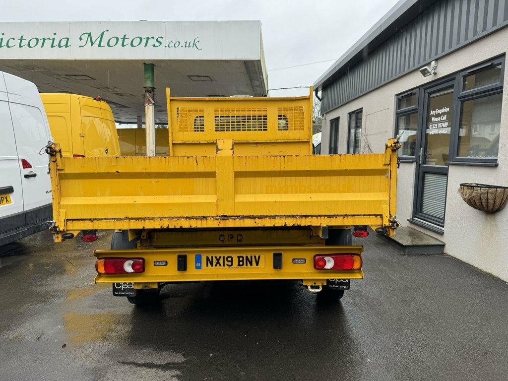Peugeot Boxer 2.0 Blue Hdi 335 L2 Cc 130 Bhp Tipper Euro 6 Clea NX19BNV Yellow #4