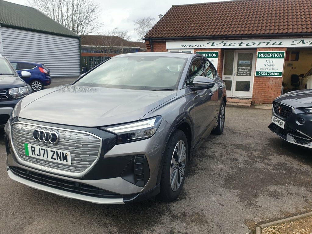 Audi Q4 E Tron Suv RJ71ZNM Grey #3