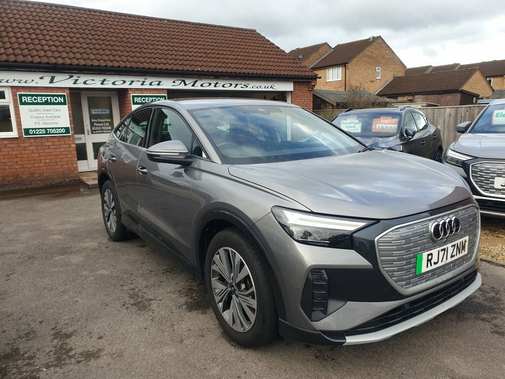 Audi Q4 E Tron Suv Grey