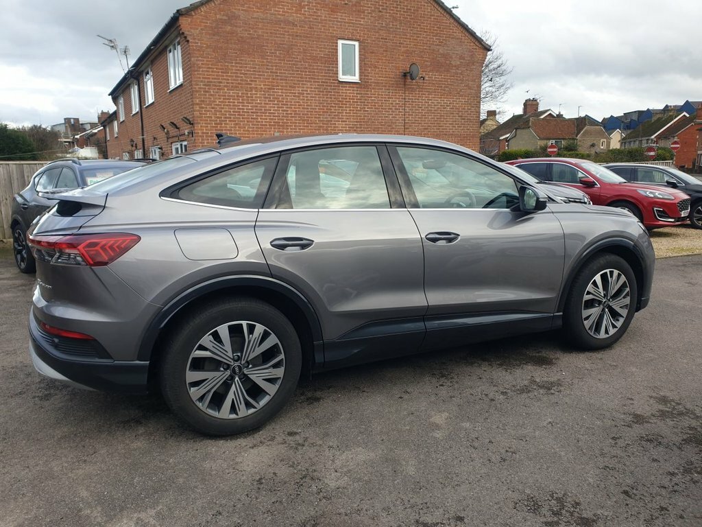 Audi Q4 E Tron Suv RJ71ZNM Grey #4