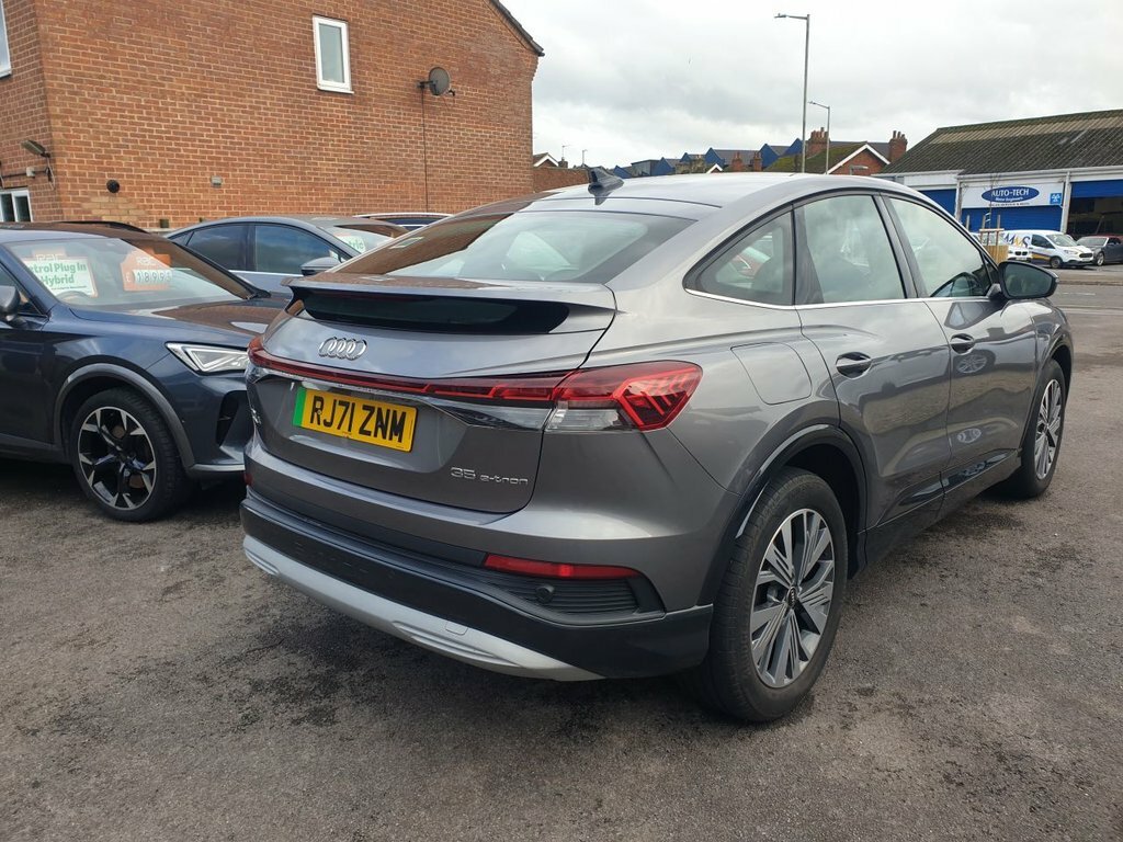Audi Q4 E Tron Suv RJ71ZNM Grey #5