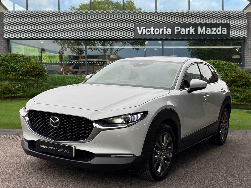 Mazda CX-30 2.0 E-skyactiv X Mhev Exclusive-line Euro 6 Ss White #3