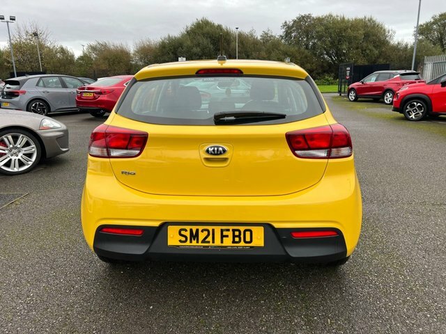 Kia RIO 1 Hatchback SM21FBO Yellow #6