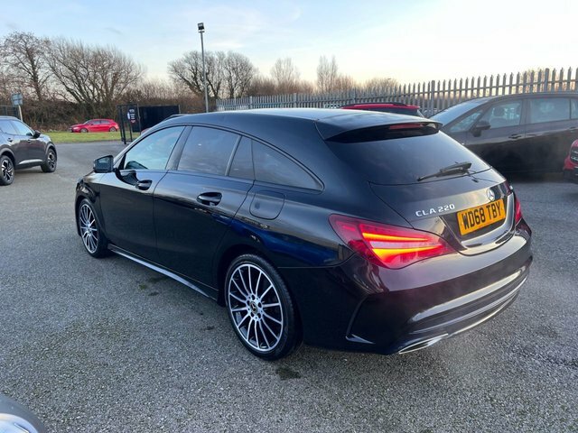 Mercedes-Benz CLA Class Cla220 Amg Line Night Black #6