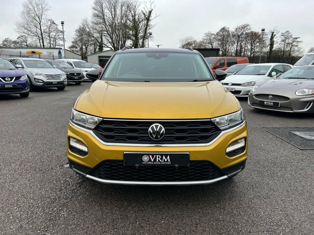 Volkswagen T-Roc Tsi Design Suv CV70LVZ Yellow #3