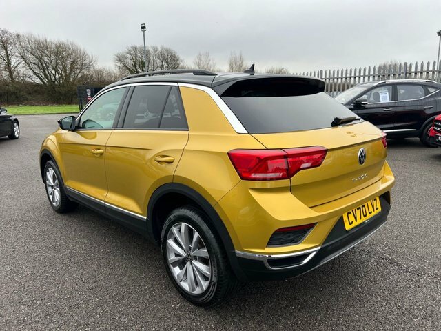 Volkswagen T-Roc Tsi Design Suv CV70LVZ Yellow #5