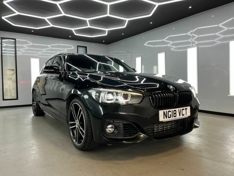 BMW 1 Series 118I M Sport Shadow Edition NG18VCT Black #2