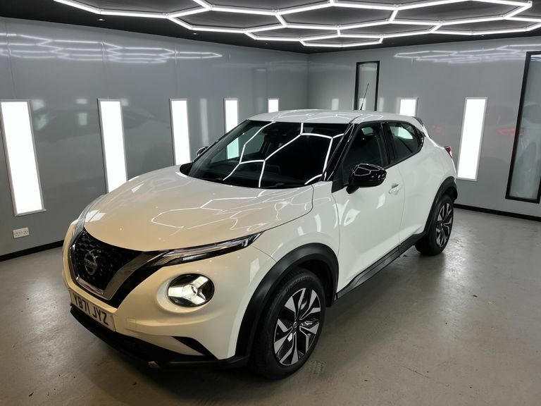 Nissan Juke Dig-t Acenta YB71JYZ White #6