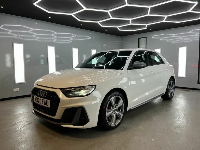 Audi A1 Sportback Tfsi S Line Competition White #6