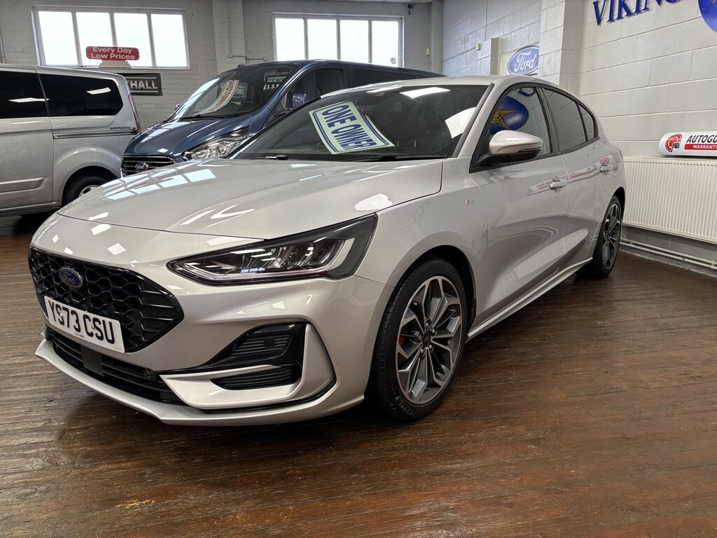 Ford Focus Hatchback 1.0 Focus St-line X 1.0L Ecoboost YS73CSU Silver #4