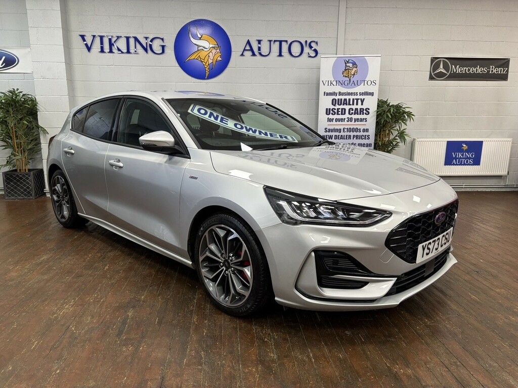 Ford Focus Hatchback 1.0 Focus St-line X 1.0L Ecoboost Silver