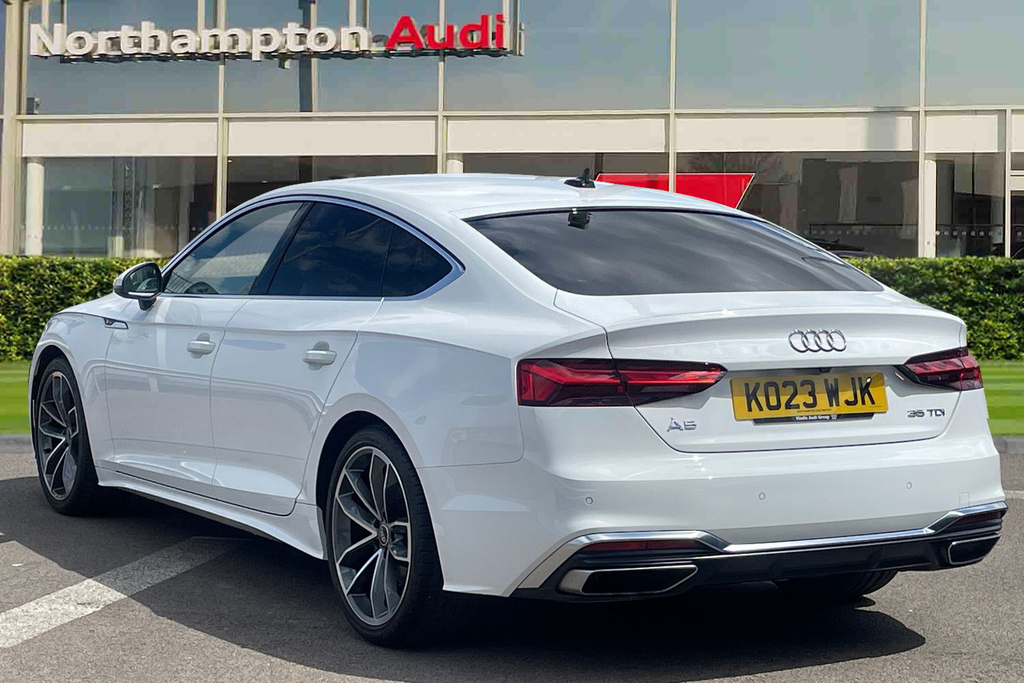 Audi A5 Audi A5 Sportback 35 Tdi S Line S Troni White #3