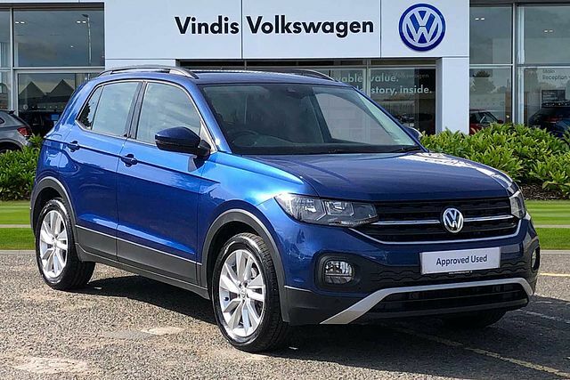 Volkswagen T-Cross Volkswagen T-cross Se 1.0 Tsi 115Ps 7-Speed Dsg 5 Blue