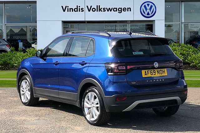 Volkswagen T-Cross Volkswagen T-cross Se 1.0 Tsi 115Ps 7-Speed Dsg 5 AF69NOH Blue #3