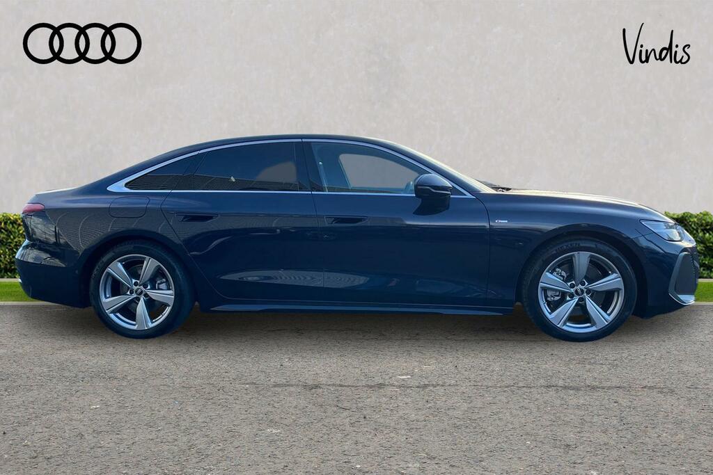 Audi A6 Saloon Audi A6 Saloon 2.0 Tdi Quattro 204 S Line 4 AF75WFP Blue #4