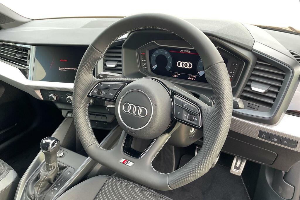 Audi A1 Audi A1 Sportback 30 Tfsi Black Edition S Tron KP75HVC Blue #6