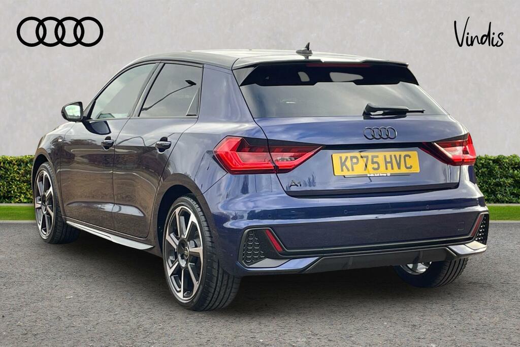 Audi A1 Audi A1 Sportback 30 Tfsi Black Edition S Tron KP75HVC Blue #3