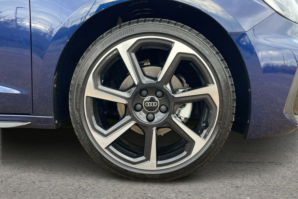 Audi A1 Audi A1 Sportback 30 Tfsi Black Edition S Tron KP75HVC Blue #5