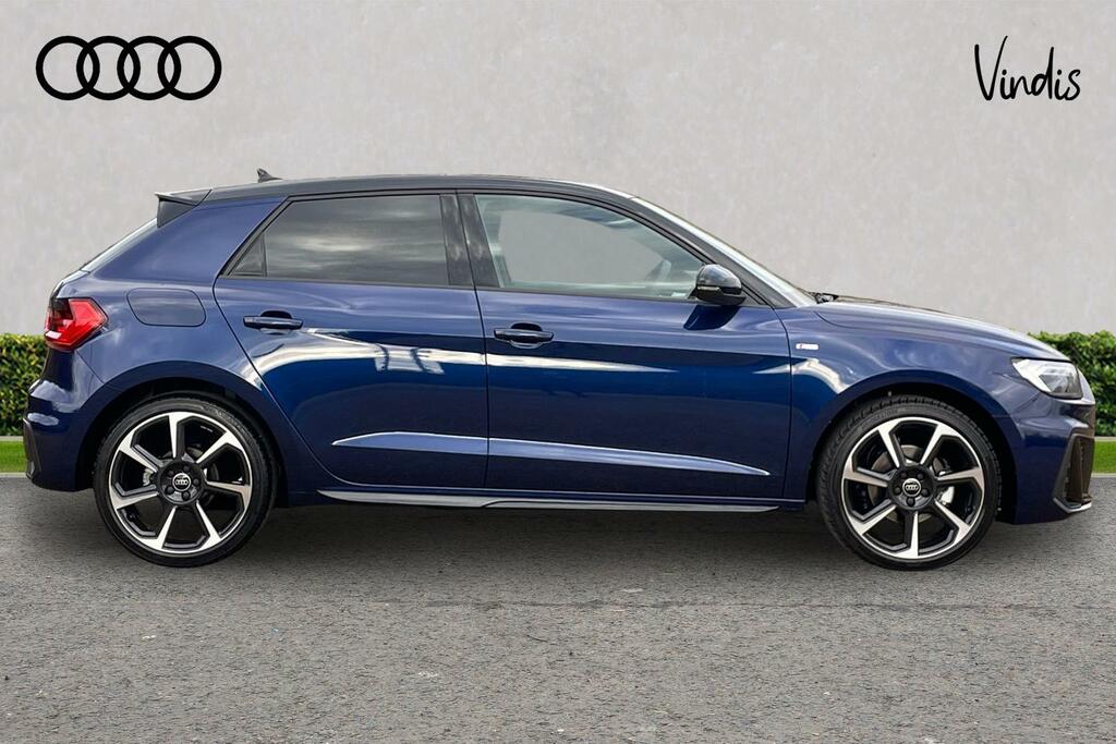 Audi A1 Audi A1 Sportback 30 Tfsi Black Edition S Tron KP75HVC Blue #4