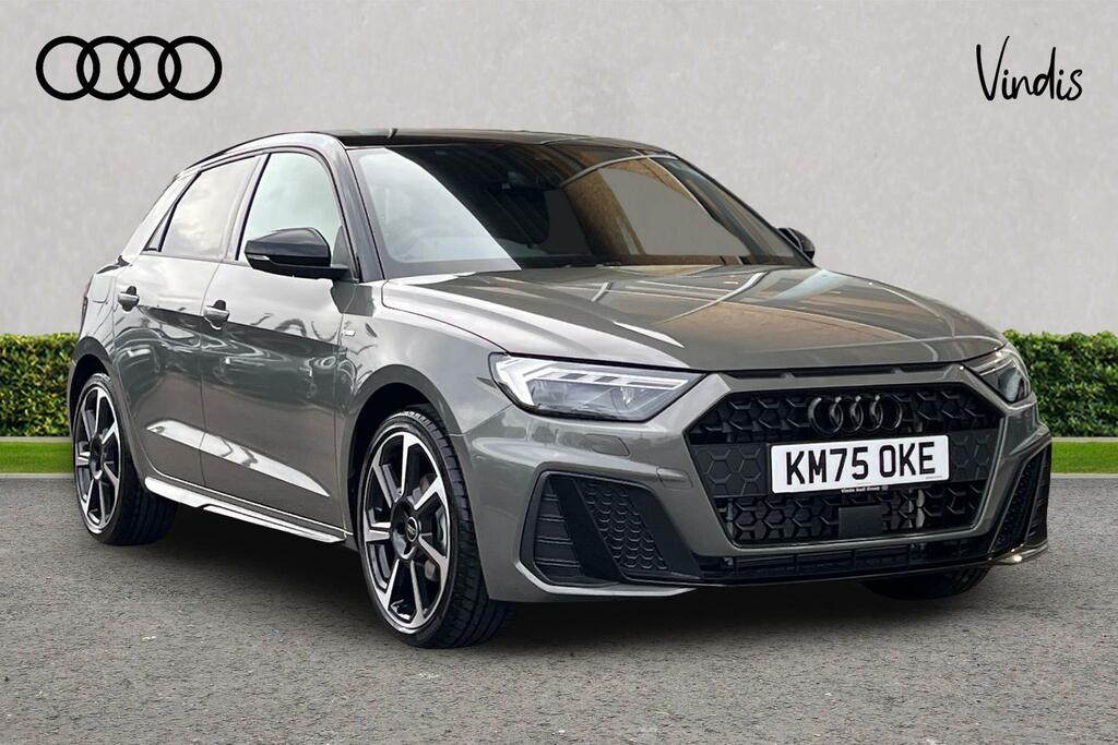 Audi A1 Audi A1 Sportback 35 Tfsi Black Edition S Tron KM75OKE Grey