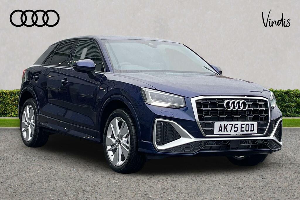 Audi Q2 Audi Q2 Estate 35 Tfsi S Line S Tronic Blue