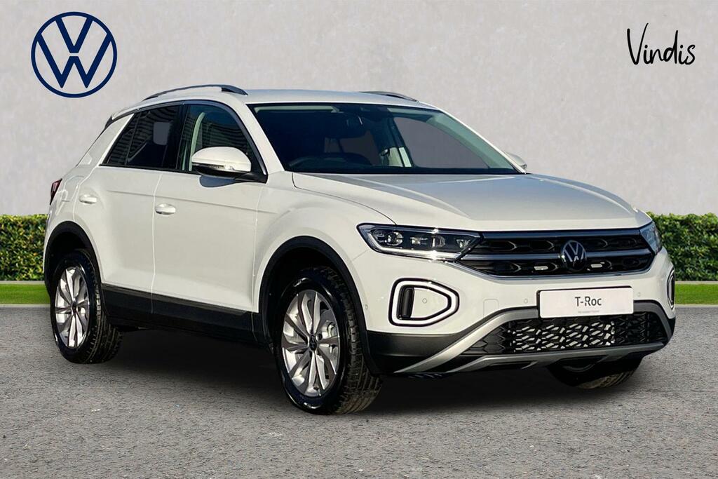 Volkswagen T-Roc Volkswagen T-roc Hatchback 1.5 Tsi Style Dsg White