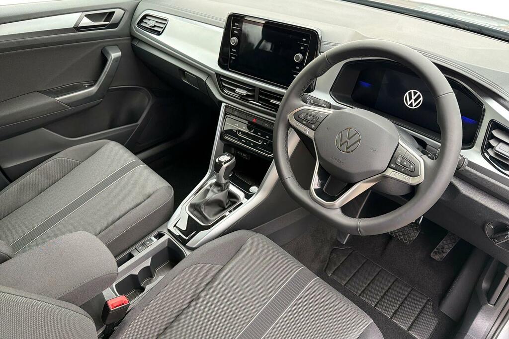 Volkswagen T-Roc Volkswagen T-roc Hatchback 1.5 Tsi Match Dsg KS75CYU Silver #6