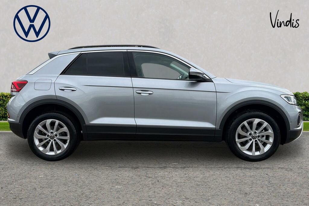 Volkswagen T-Roc Volkswagen T-roc Hatchback 1.5 Tsi Match Dsg KS75CYU Silver #4