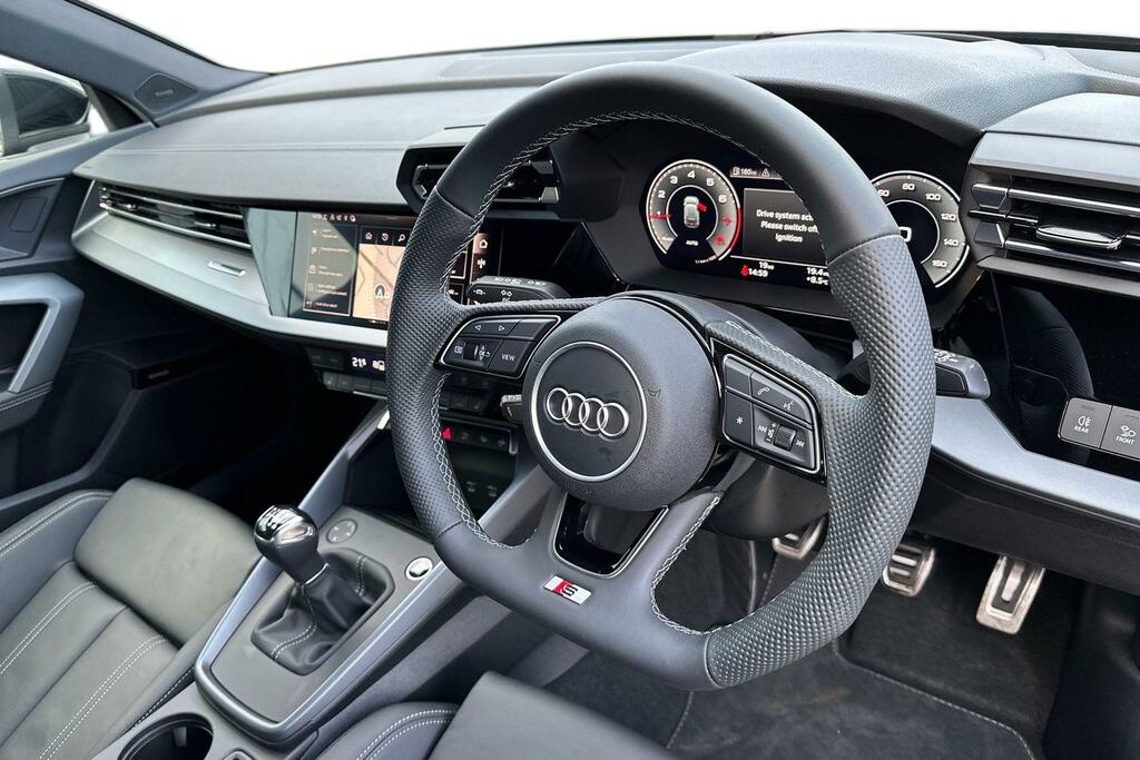 Audi A3 Audi A3 Sportback 1.5 Tfsi 116 S Line AJ75DXM Black #6