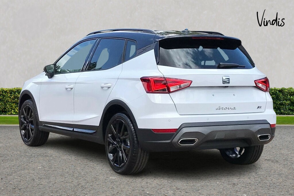 Seat Arona Seat Arona Hatchback 1.0 Tsi 115 Fr Black Edition KT75PVU White #3