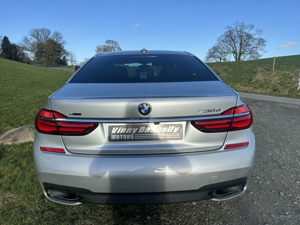 BMW 7 Series 730D Xdrive M Sport Silver #3