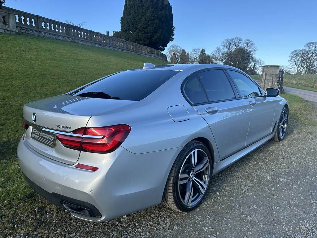 BMW 7 Series 730D Xdrive M Sport Silver #4