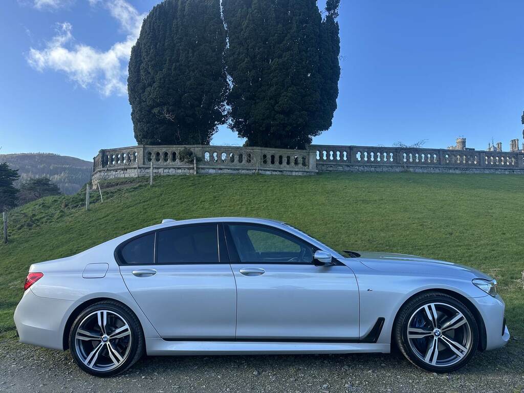 BMW 7 Series 730D Xdrive M Sport Silver #2