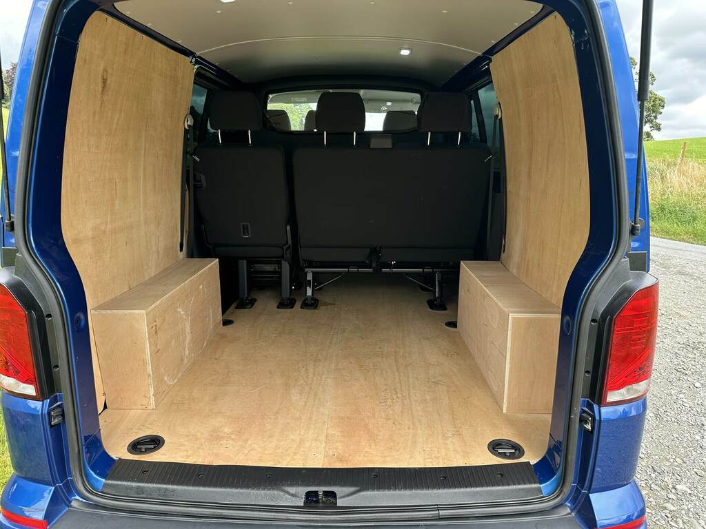 Volkswagen Transporter 2.0 Tdi 150 Highline Kombi Van Dsg BJ24NHN Blue #6