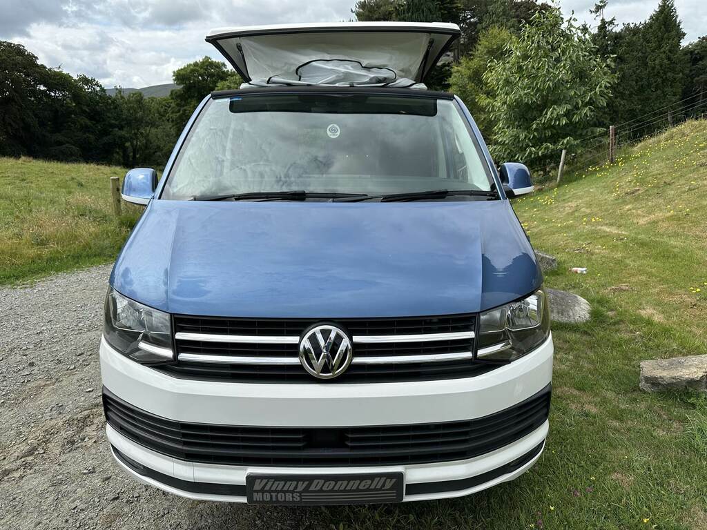 Volkswagen Transporter 2.0 Tdi Bmt 102 Highline Kombi Van Euro 6 Blue #4