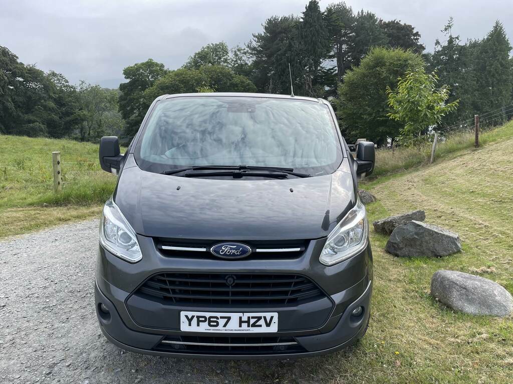 Ford Transit Custom 2.0 Tdci 130Ps Low Roof D Cab Limited Van YP67HZV Grey #4