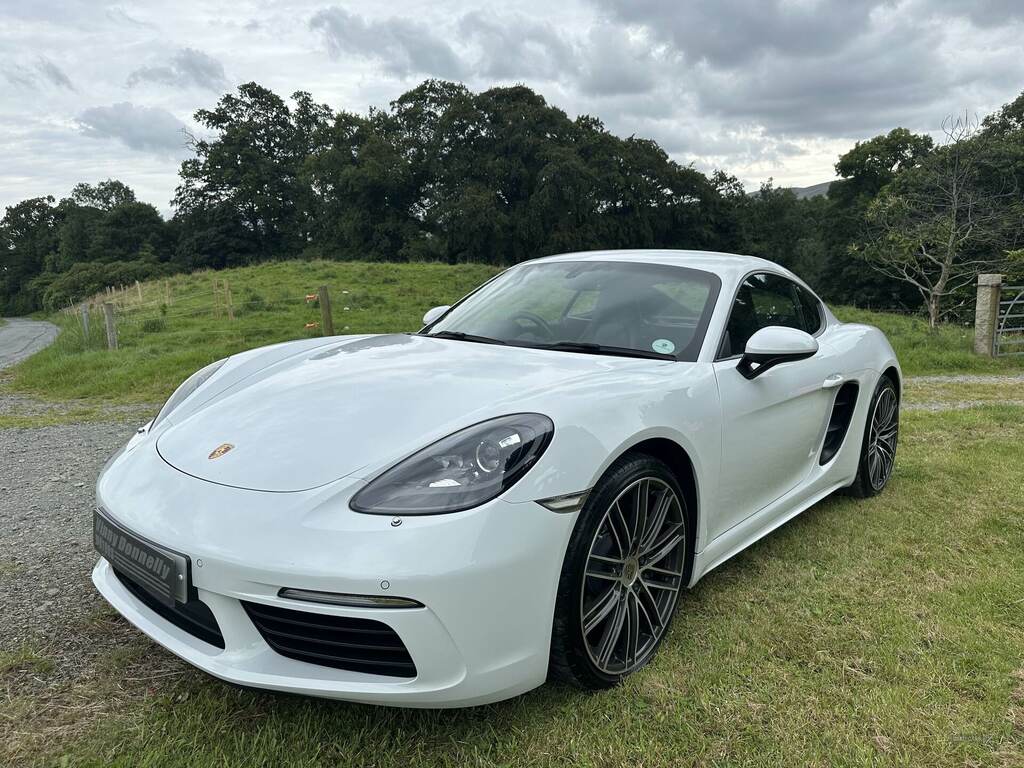 Porsche 718 Cayman 2.0 Pdk White #4