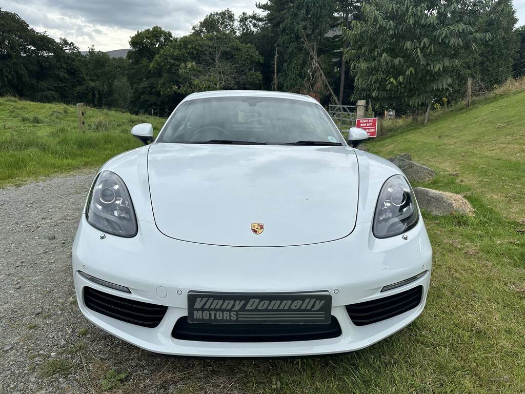 Porsche 718 Cayman 2.0 Pdk White #2
