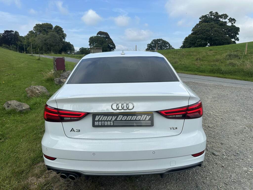 Audi A3 2.0 Tdi S Line KE53MCS White #6