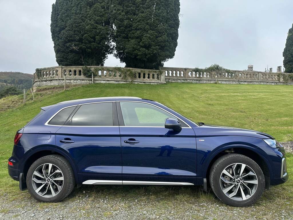 Audi Q5 40 Tdi Quattro S Line S Tronic SIJ918 Blue #3