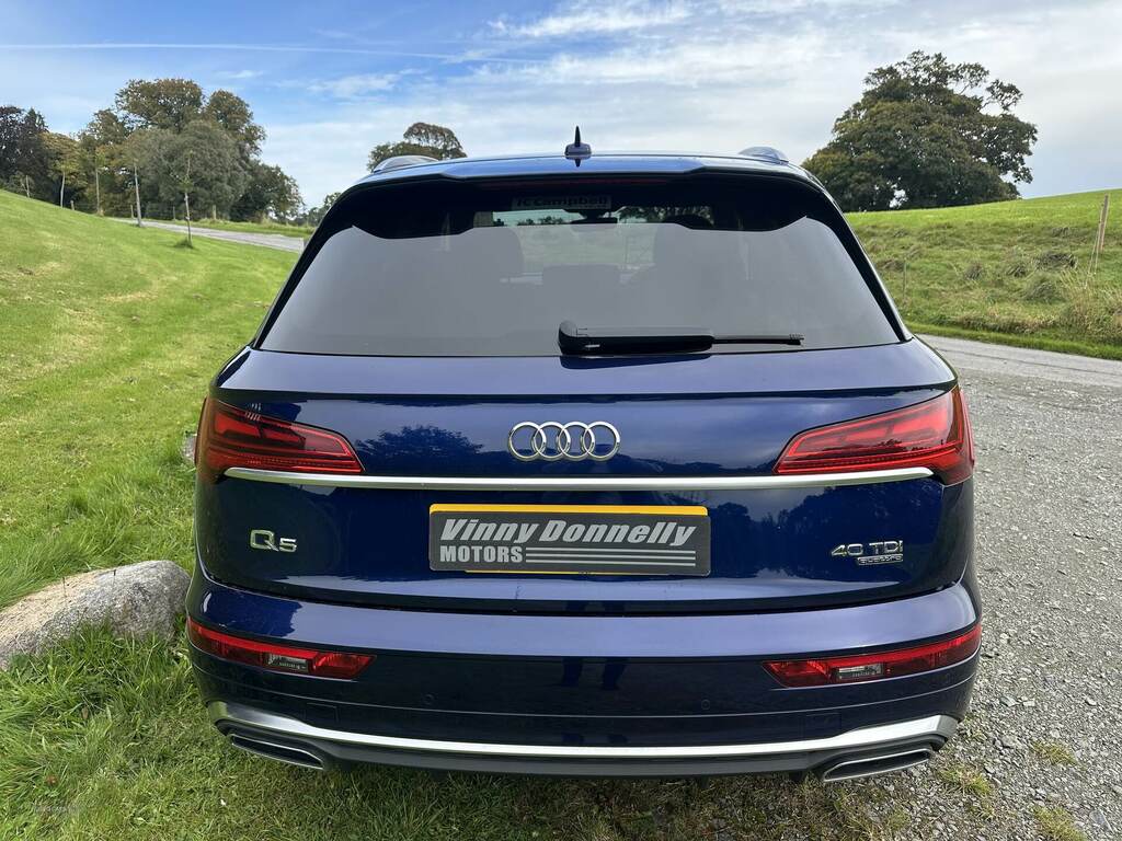 Audi Q5 40 Tdi Quattro S Line S Tronic SIJ918 Blue #5