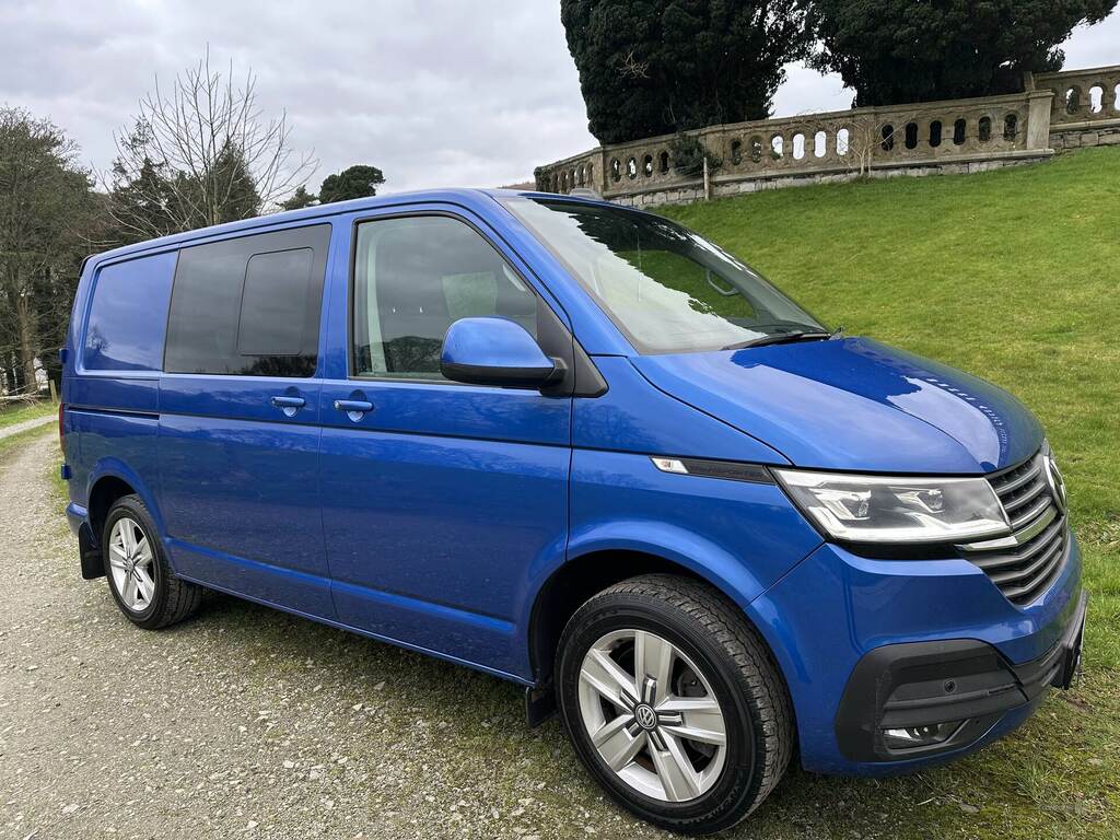 Volkswagen Transporter 2.0 Tdi 150 Highline Kombi Van Dsg ESZ2764 Blue #2