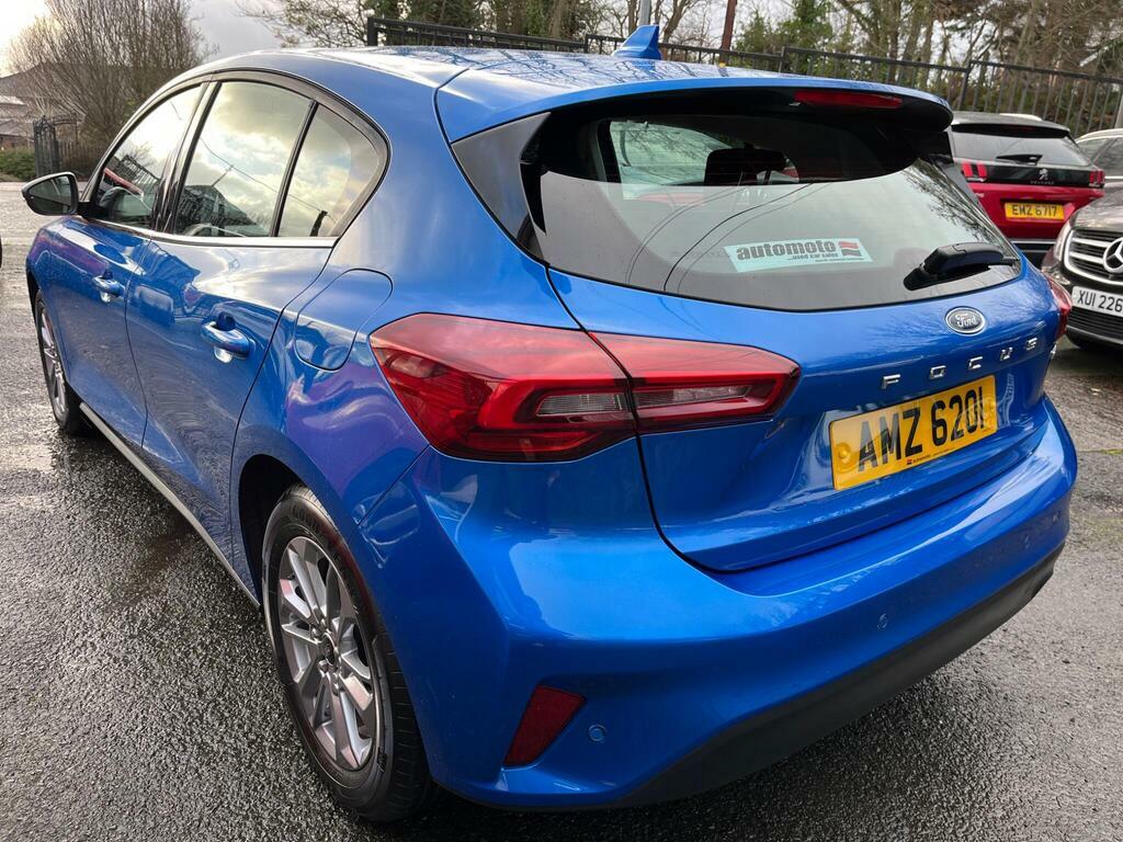Ford Focus 1.0T Ecoboost Mhev Titanium Dct Euro 6 S S AMZ620I Blue #5
