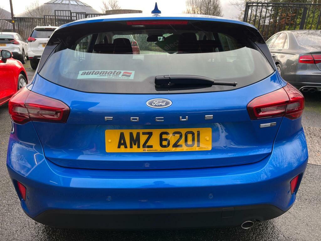 Ford Focus 1.0T Ecoboost Mhev Titanium Dct Euro 6 S S AMZ620I Blue #4